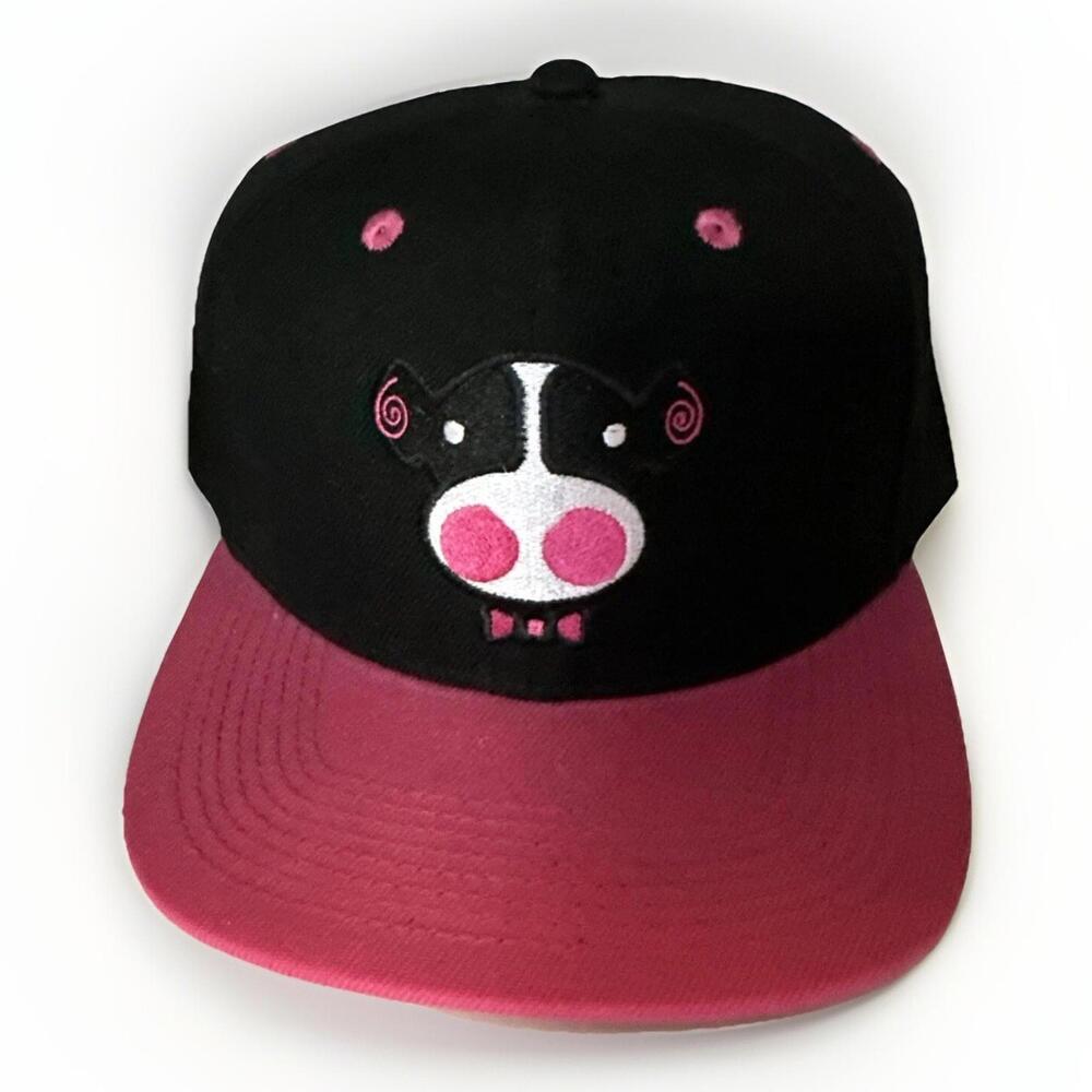 CULTURED (Dairy Good) Cap MOO Cow One Size Snapback Hat Cap Embroidered